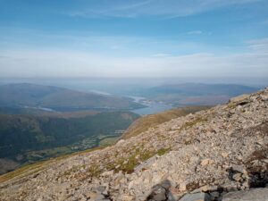 Top of Ben Nevis, Scotland