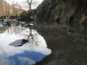 Rydal Caves Stepping Stones, Lake 