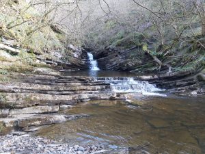 Forest of Bowland Waterfall, Gisburn Forest Waterfall