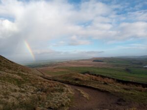 Top of Pendle Hill Rainbow
