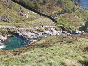 Watkins Path Waterfall, Snowdon