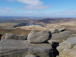 Views from near Kinder Low trig point
