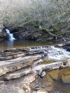 Forest of Bowland Waterfall, Gisburn Forest Walk