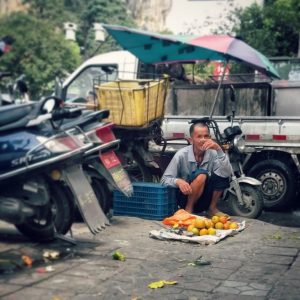 Fruit Merchant in Guilin