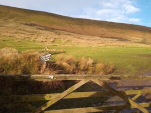 Pendle Hill Sign, Ice Cream Drinks
