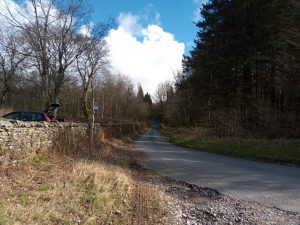 School Lane, Stocks Reservoir, Forest of Bowland Waterfall Walk