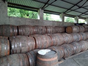 Ben Nevis Distillery Barrels, Guided Tour