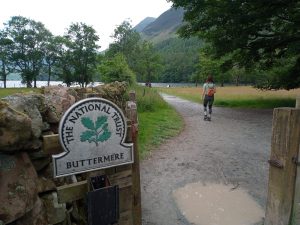 Buttermere, National Trust Sign
