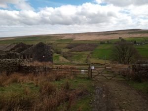 Derelict Farmhouse, Lumb Falls Walk