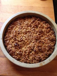 Flapjack, hiking snack