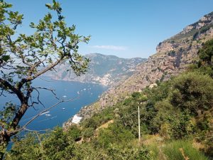 Path of the Gods hike, Positano
