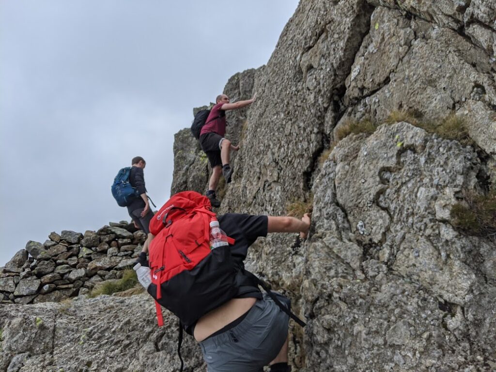 Jack's Rake, Lake District, Cavey Ark, Rock Climb