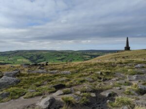 Stoodley Pike, Upper Calder Valley, Views