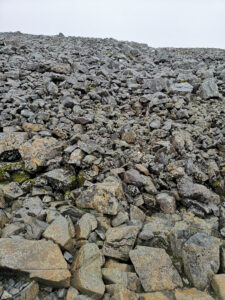 Trekking up to Ben Nevis, Scotland