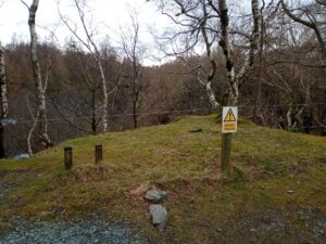 Danger Keep Out Sign, Hodge Close Quarry
