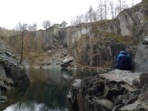 Hodge Close Quarry, Lake District, Bottom, Cavern