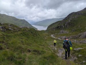 Trekking through Knoydart Wilderness