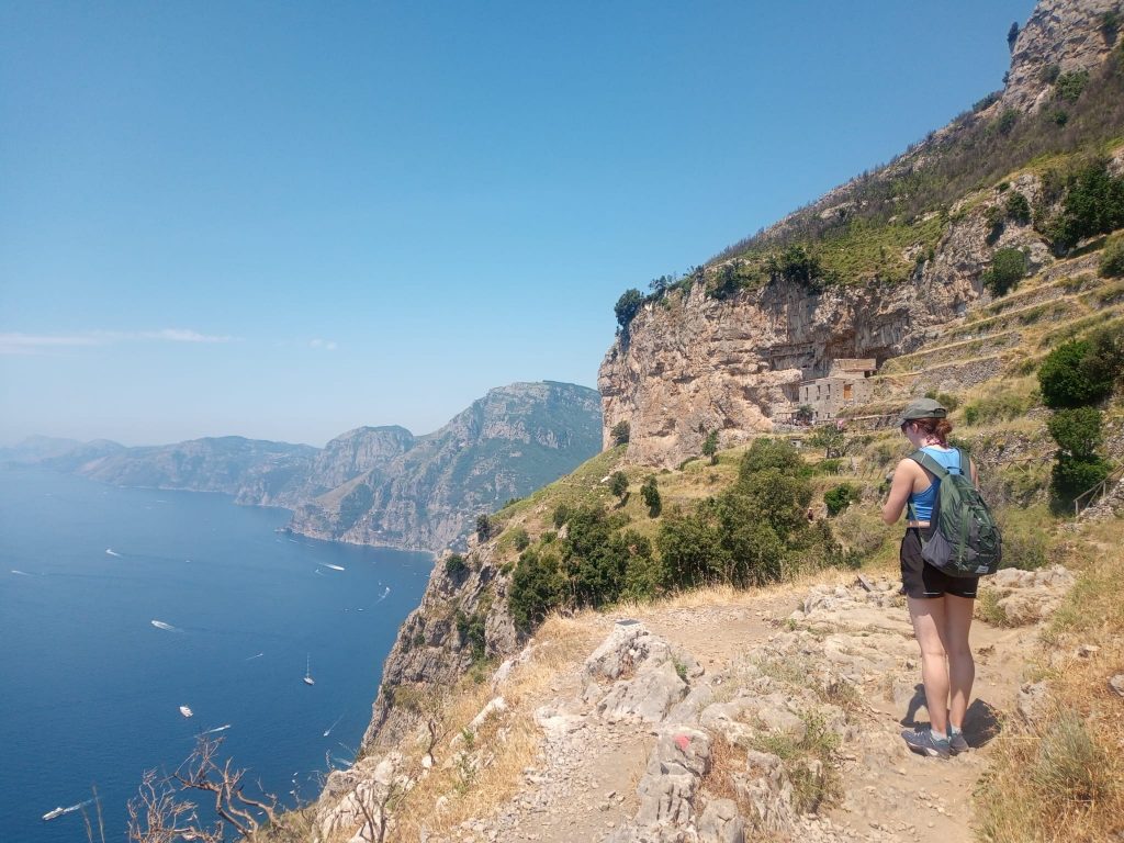 The Path of the Gods hike, Amalfi Coast, Italy, hiking in nature