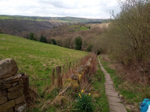 Pecket Well, Woodland Path, Lumb Hole Falls Walk