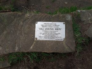 Six Young Men, Lumb Falls, Hebden Bridge Waterfall Poem