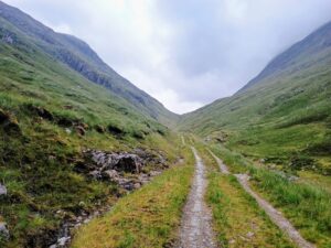First incline, Old Forge Hike. Glenfinnan to Inverie