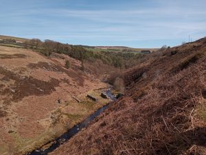 Into Hardcastle Craggs, Burnley to Hebden Walk