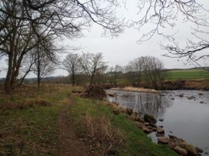 River Calder, Burnley, Padiham, Walk