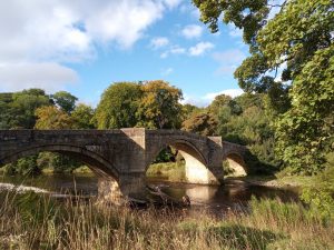 Barden Bridge, Yorkshire Dales, Simon's Seat Walk, Parking