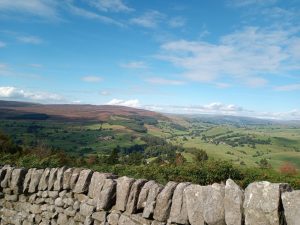 Simon's Seat, Dry Stone Wall, Beautiful View