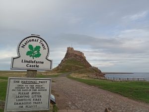 Lindisfarne Castle, Holy Island, Northumberland Coast, Best Campsites UK