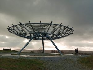Haslingden Halo at Sunset, Rossendale, Panopticon