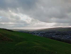 Haslingden Halo Views. Walk, Countryside, Rossendale Valley