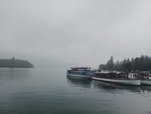 Rainy day on Lake Windermere