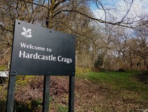 Hardcastle Crags Entrance, Welcome
