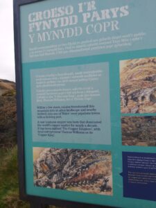 Parys Mountain Information, Entrance. Copper Kingdom