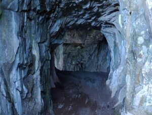 Cathedral Cave Window, From Up Top