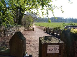 Lancashire Way Stile in Hurst Green