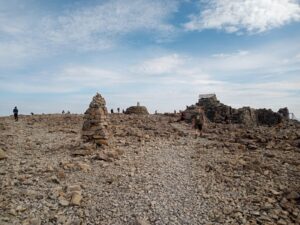 Trig Point and Emergency Shelter, Ben Nevis